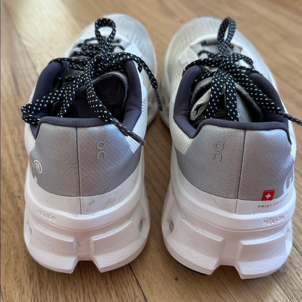 On Running Cloudmonster Cloudtec white sneakers/r… - image 3